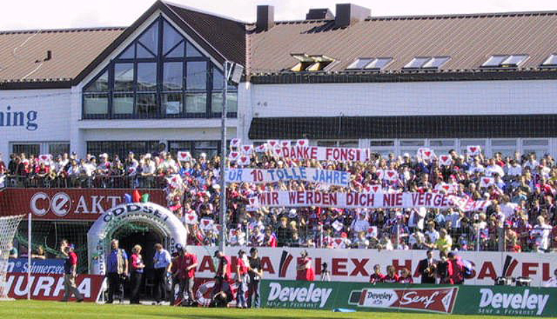 Unterhaching gegen Dortmund - Saison 2000/01